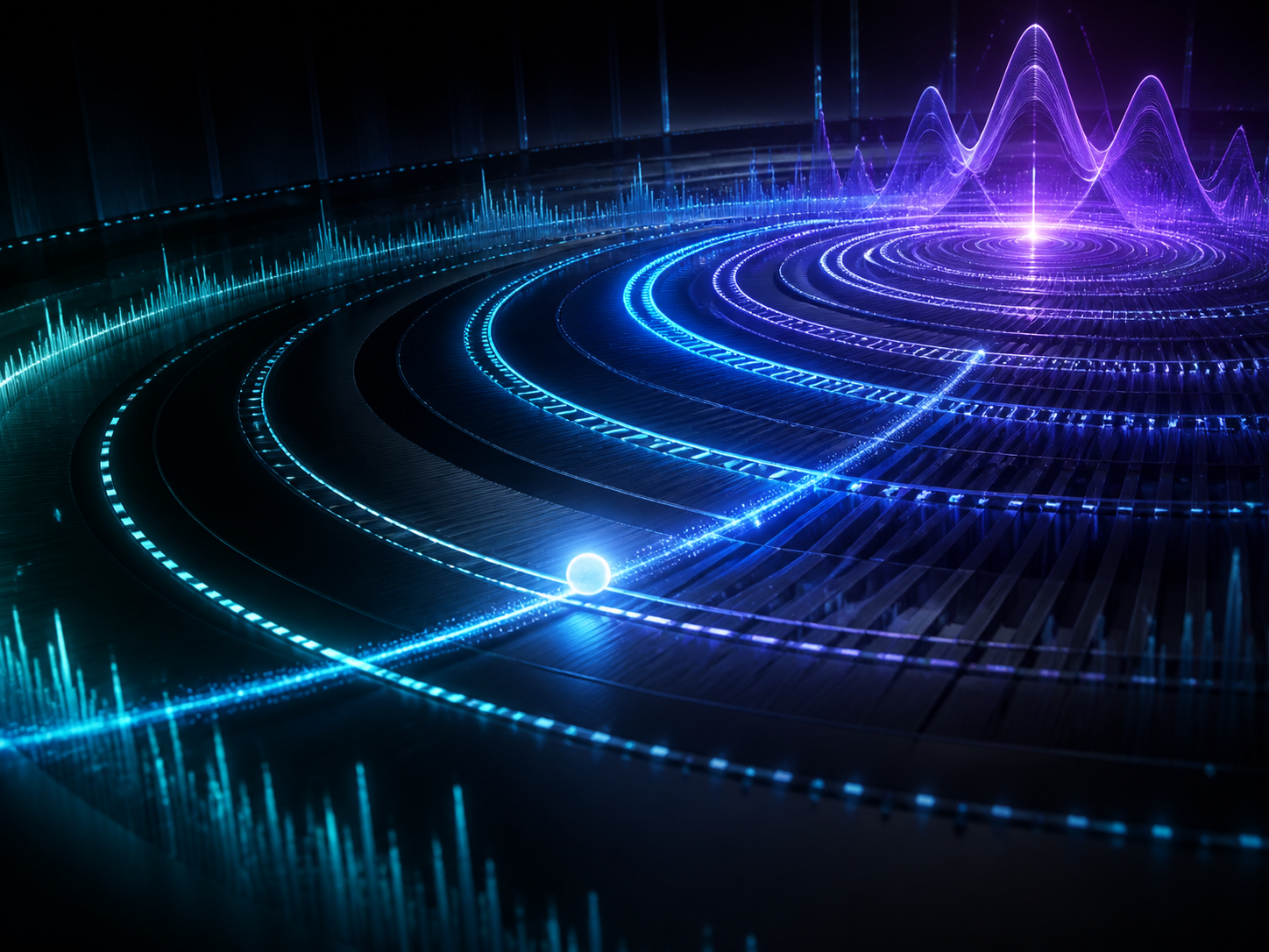 An acoustic training arena visualizing cadence and progress